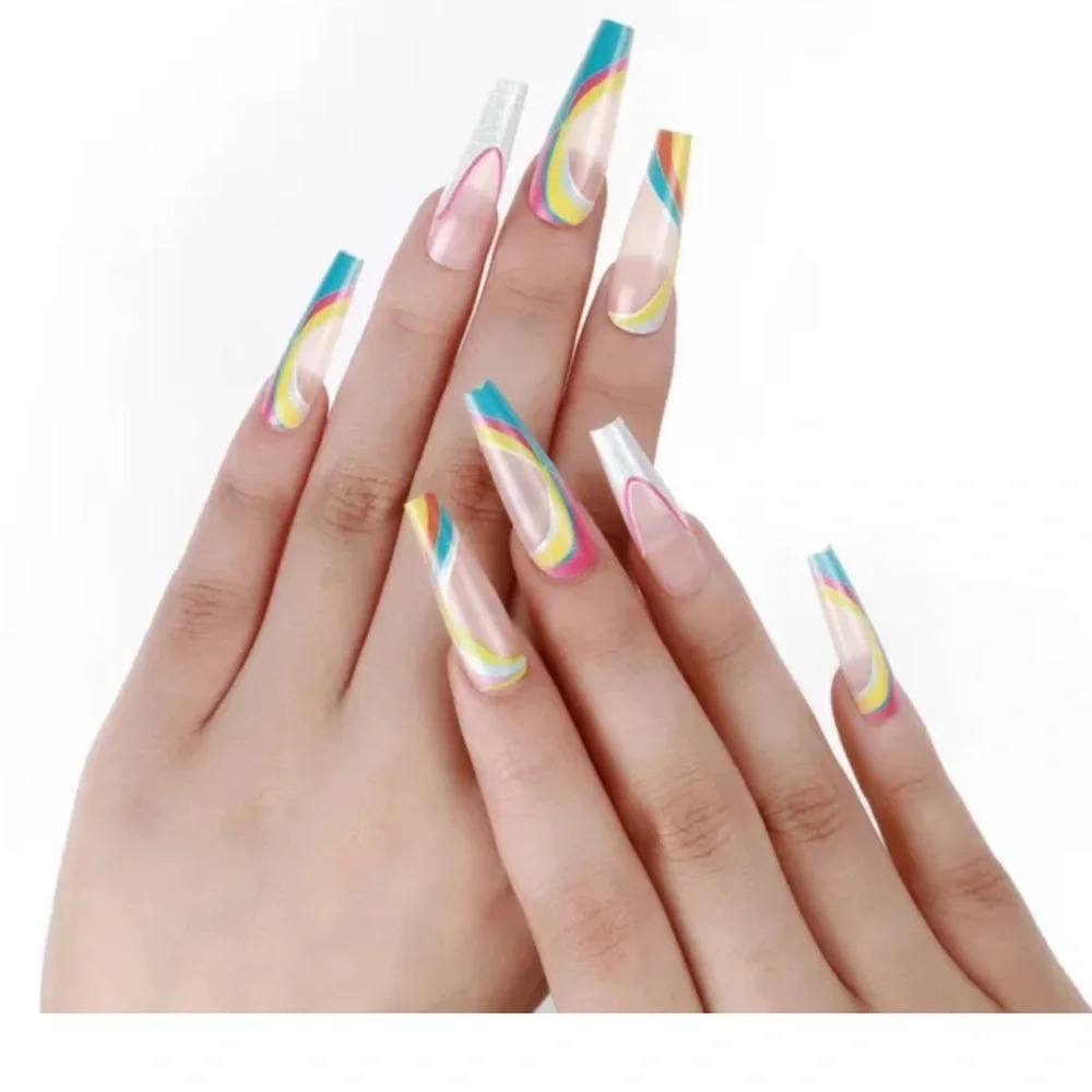 Two Minute Manicure Press On Gel Nails - 24 Nails